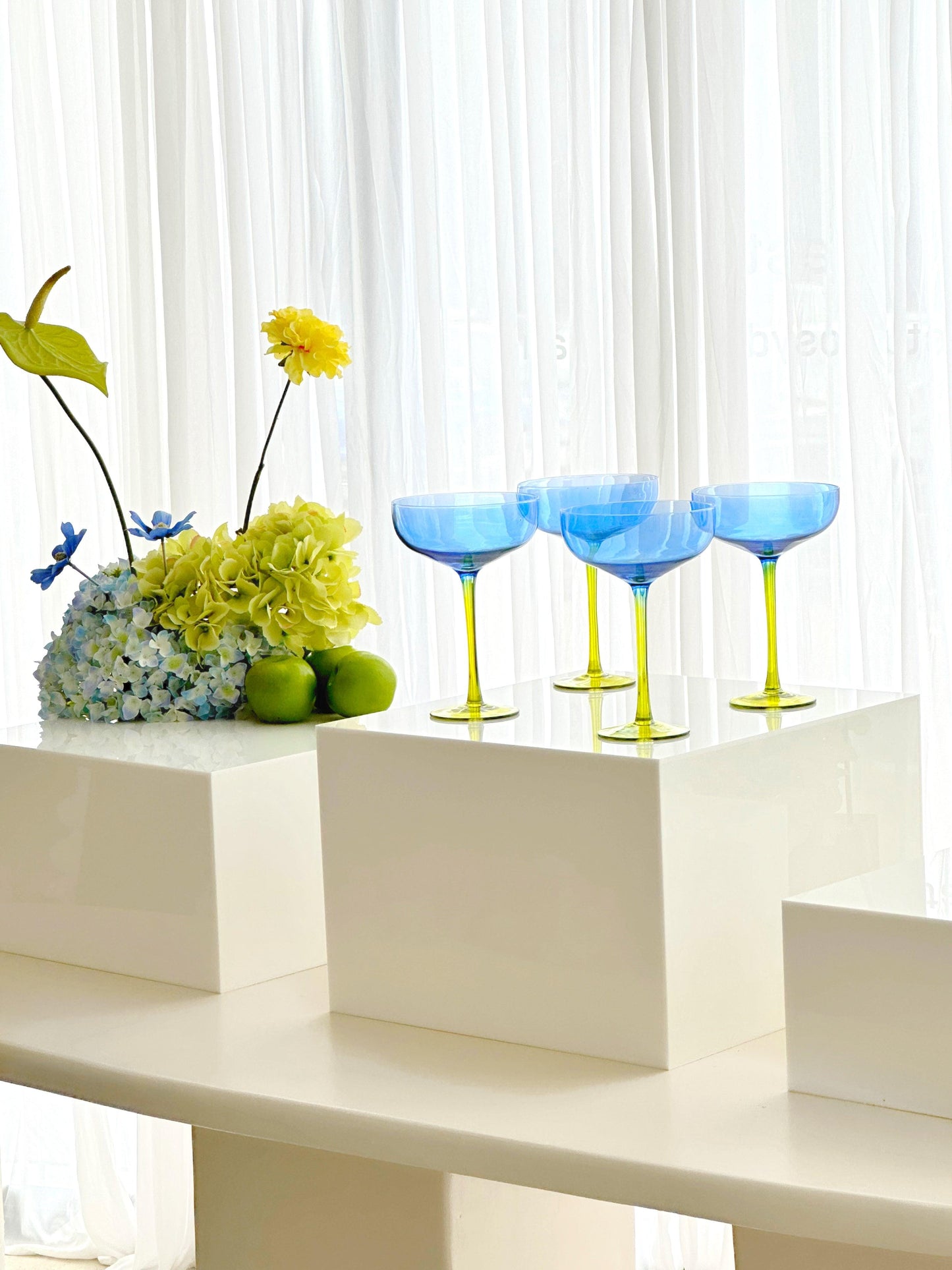 square plinths individuals