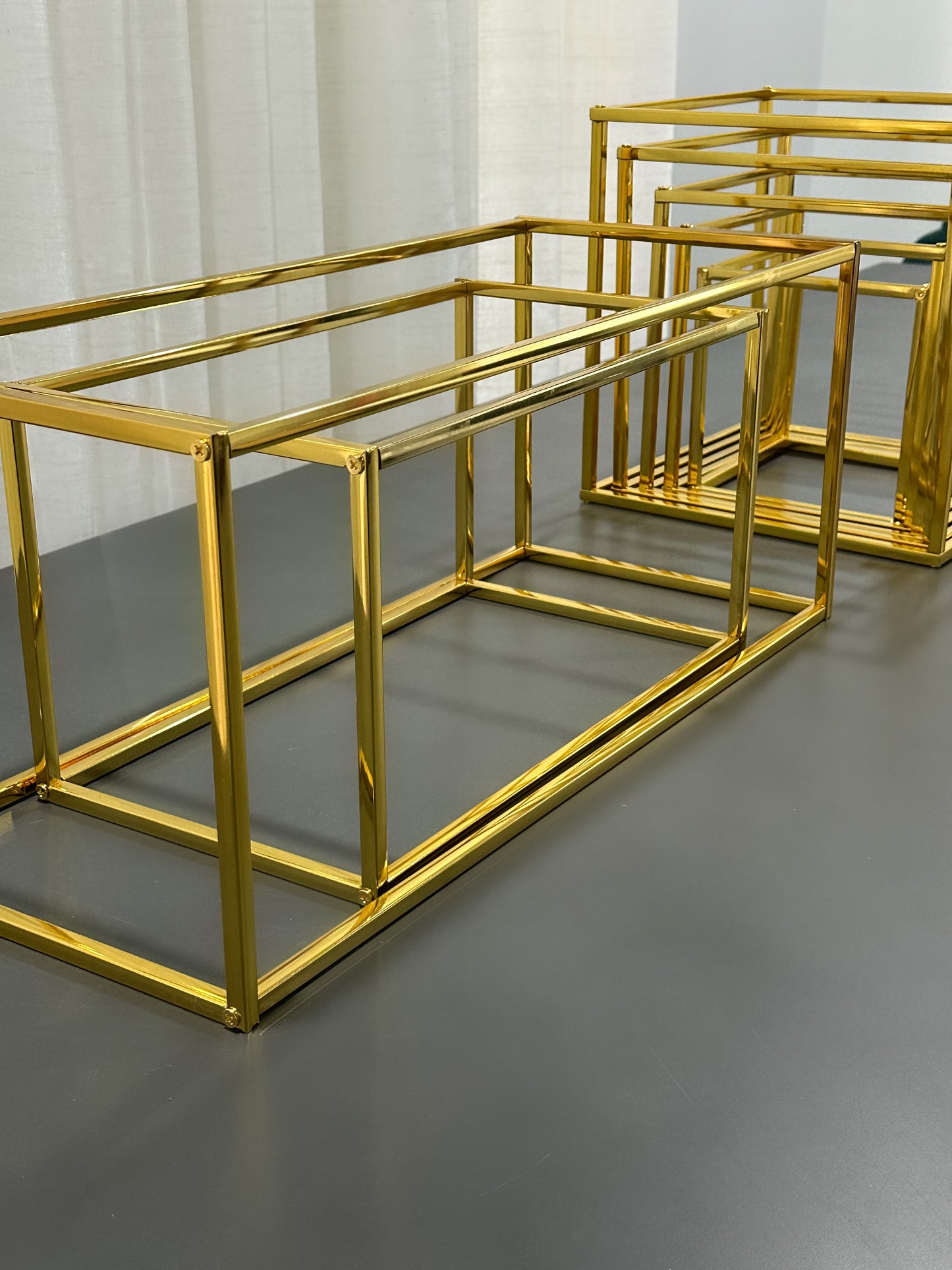 Gold framed Displays