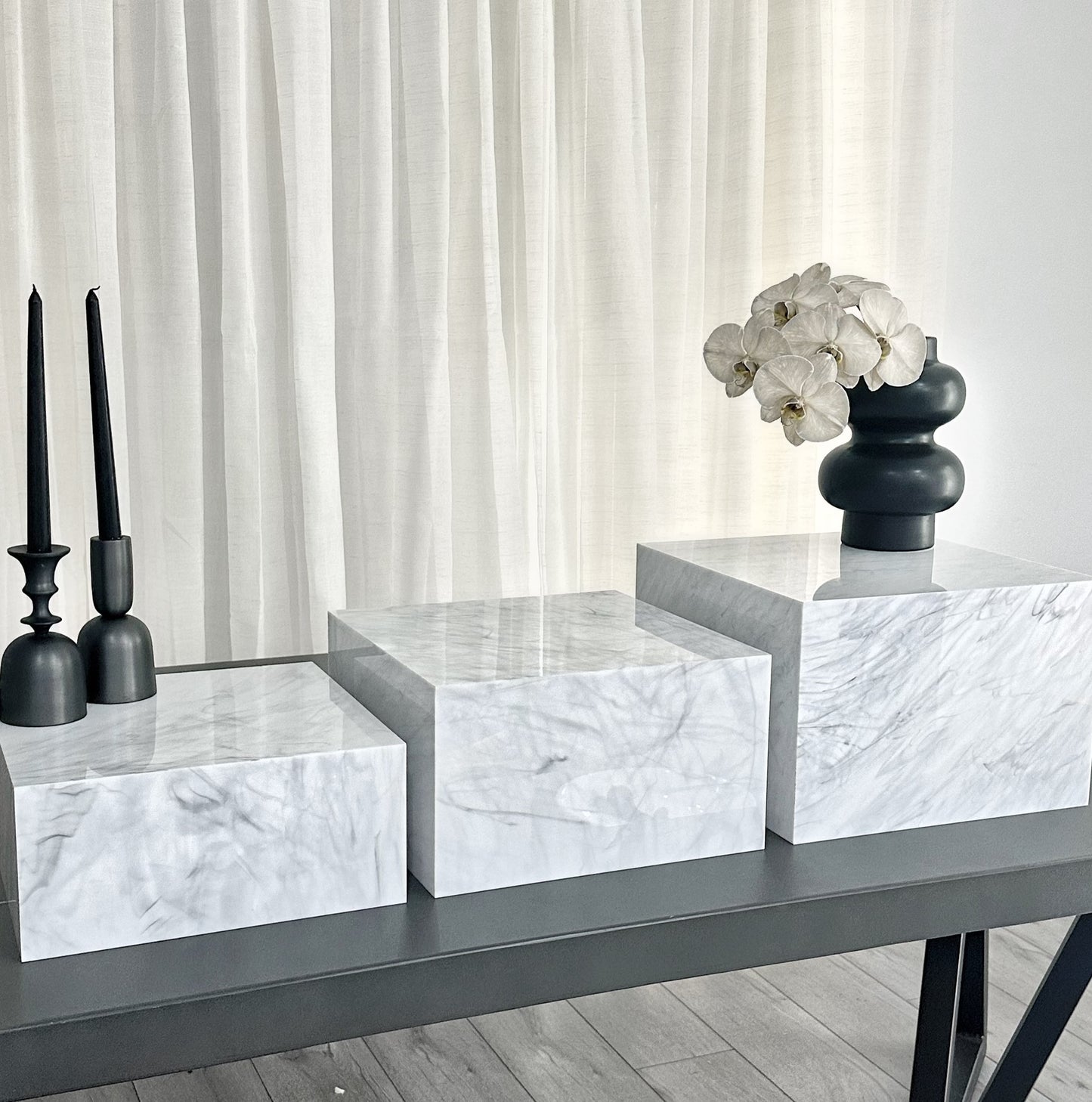 Short Marble Trio