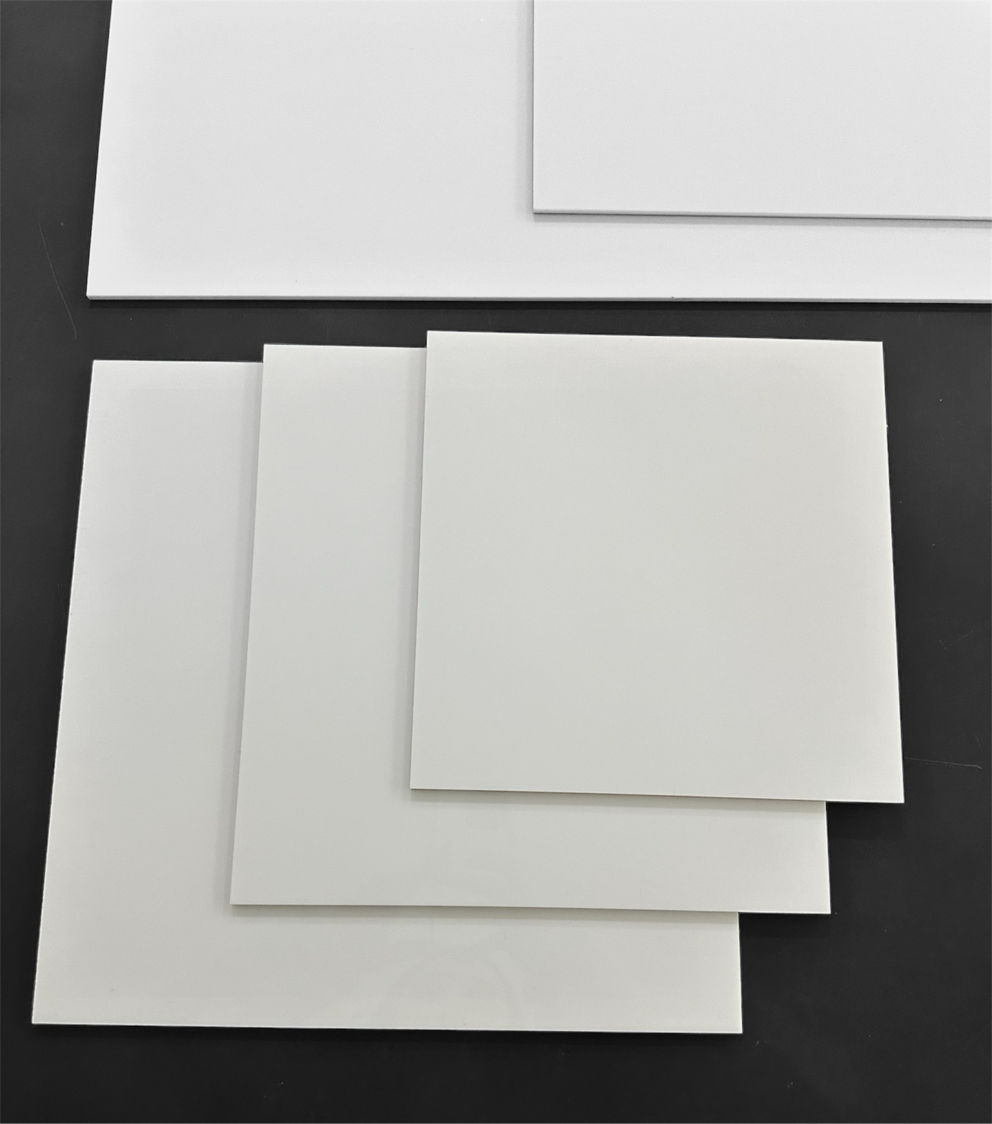 Flat acrylic slates set of 5